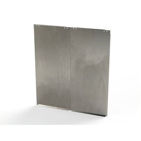 Saginaw Control & Engineering Subpanel, 66.44 in H, 2.5 in D, 59.06 in W SCE-SP1816G